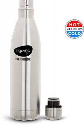 Pigeon by Pigeon Aqua 1000 ml Flask  (Pack of 1, Steel/Chrome, Steel)