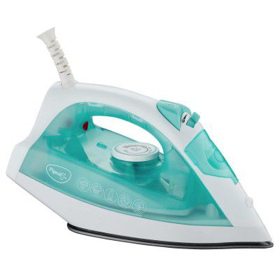 Pigeon by Stovekraft Steam Iron Velvet 1600 Watts with Spray (Green)