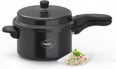 Pigeon by Stovekraft Titanium 3 Ltrs Outer Lid Pressure Cooker