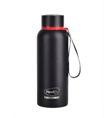 Pigeon Croma Galaxy Black Stainless Steel Double Walled Water Bottle 800 ml