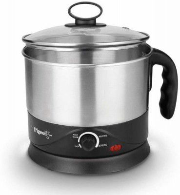 Pigeon Favourite Electric Kettle  (1.2 L, Silver, Black)