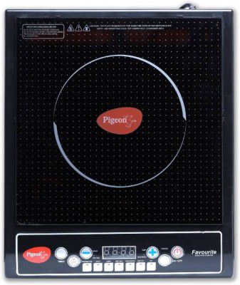 Pigeon Favourite IC 1800 W Induction Cooktop (Black, Push Button)