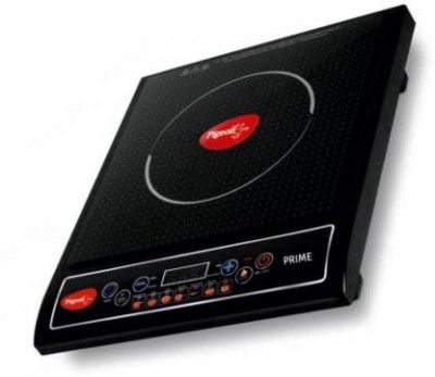 Pigeon Prime 15794 Induction Cooktop (Black, Push Button)