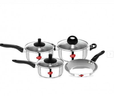 Pigeon Silver 7 Pieces Cookware Set