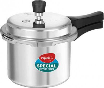 Pigeon Special Gas Stove Compatible 3.5 L Pressure Cooker  (Aluminium)