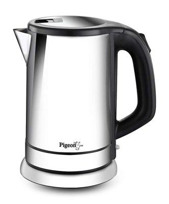 Pigeon by Stovekraft Zen Kettle with Stainless Steel Body, 1.8 litres with 1500 Watt