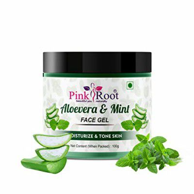 Pink Root Aloevera & Mint Face Gel 100ml