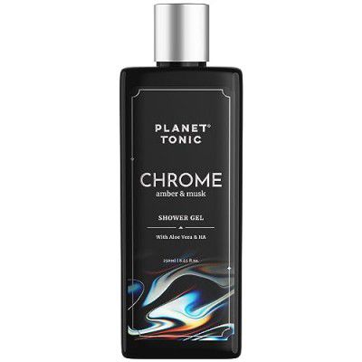 Planet Tonic Chrome Amber and Musk Body Wash Aloe Vera & Hyaluronic Acid | 250ml