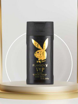 Playboy Men VIP Full Body Shower Gel & Shampoo - 250 ml