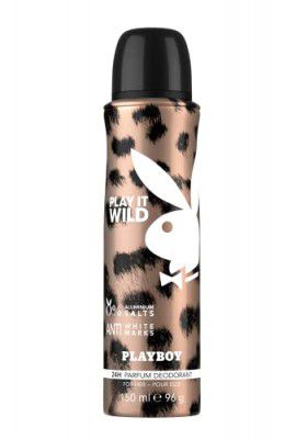 PLAYBOY Wild W Deodorant Spray - For Women (150)