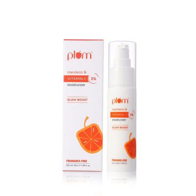 Plum 3% Vitamin C Moisturizer with Mandarin | For Glowing Skin