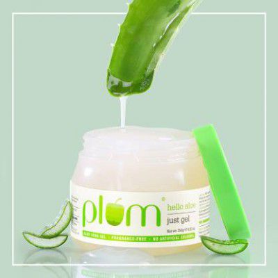 Plum Hello Aloe Just Gel | For All Skin & Hair Types | 99% Natural (250 g)