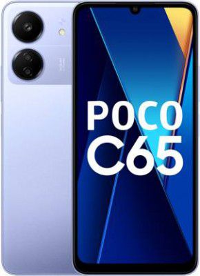 POCO C65 (Pastel Blue, 128 GB | 4 GB RAM)