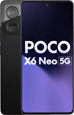 POCO X6 Neo 5G (Astral Black, 8GB RAM, 128GB Storage)