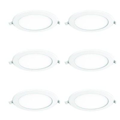 Polycab 12W LED Panel Light Scintillate Edge Slim Round Smart Offers Bright Lumination Long Lifespan No Harmful Radiation (Neutral White, 4000K, 6 PCS, Cut Out: 5.9 inches)