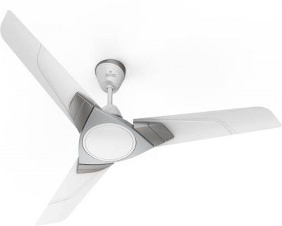 Polycab AEREO PLUS 1 Star 1200 mm 3 Blade Ceiling Fan  (CLOUD GREY SILVER, Pack of 1)