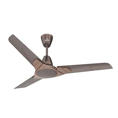 Polycab Aereo Purocoat Premium 900 mm High Speed Ceiling Fan with 4-in-1 Protection -Anti fade, Anti Bacteria and 2 years warranty (Seal Brown)