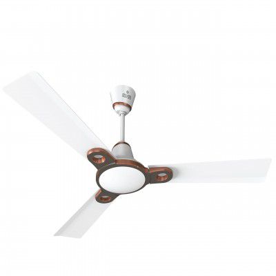 Polycab Eleganz Purocoat Premium 1200 mm Anti Dust Anti Rust Anti fade Anti Microbial Ceiling Fan (White)