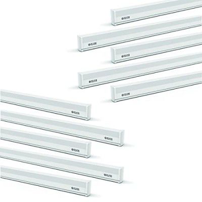 Polycab Intenso 20W LXS LED Batten in Square Shape, Energy-efficient Light with Warm White Color (220-240V, 1130mm, 3000K, 10 Pcs)