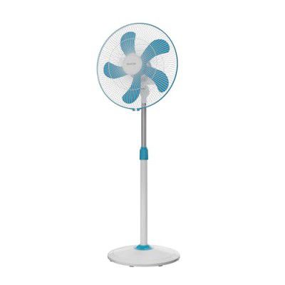 Polycab Optima Mini 400mm Oscillating Pedestal Fan [Blue]