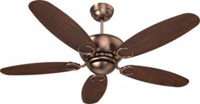 Polycab Superia Lite sp04 Designer Antique Copper Rose Wood Fan 1200 mm Anti Dust 5 Blade Ceiling Fan 