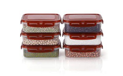 Polyset Super Lock Rectangular Container, Set of 6