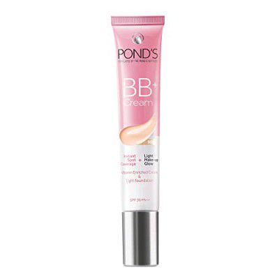 POND'S Bb+ Cream For All Skin Types,Ivory Lightweight Natural Foundation