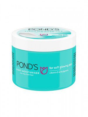 Ponds Light Moisturiser With Vitamin E & Glycerine For Soft Glowing Skin - 300ml