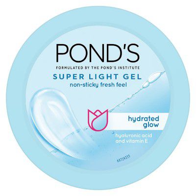 Ponds Super Light Gel Oil Free Moisturiser With Hyaluronic Acid + Vitamin E, 200 ML