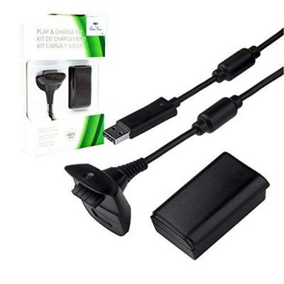 Porro Fino Xbox 360 Play & Charging Kit Battery and Charging cable [video game]