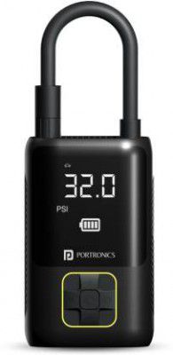 Portronics 150 psi Tyre Air Pump for Car & Bike