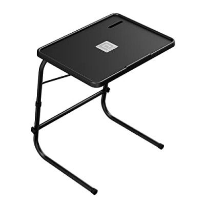 Portronics My Buddy F Multipurpose Movable & Adjustable Laptop Table(Black)