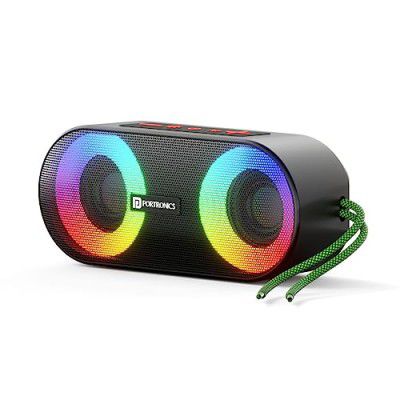 Portronics Pixel 3 10W Portable Wireless Speaker with Upto 7Hour Playtime