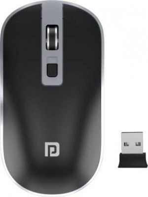 Portronics Toad 14 / Runs on single AA Battery,upto 1400 DPI,30 Lakhs + click life Wireless Optical Mouse  (2.4GHz Wireless, Black)