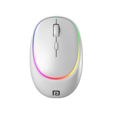 Portronics Toad IV Bluetooth Mouse with 2.4 GHz Wireless (Dual Connectivity), Rechargeable, Connect up to 3 Devices, RGB Lights, Adjustable Optical DPI