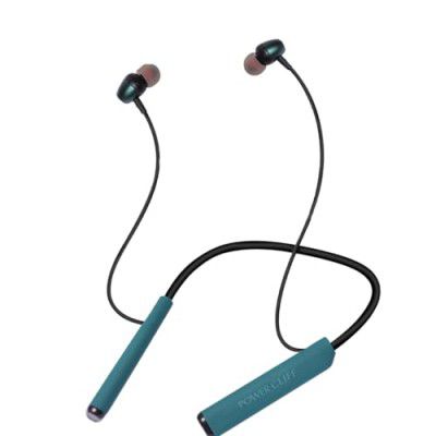 Power Cliff Beat Flex Green Bluetooth Neckband Earphones, Upto 30 Hours Playback Time, Hands-Free Calling, IPX7, Dual Pairing & Bluetooth v5.0 Sweat & Water Resistant (Green)