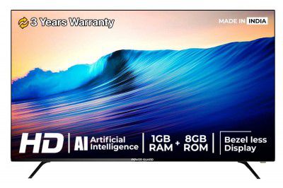 Power Guard 32" Frameless HD Ready Smart Android LED TV PG32S1