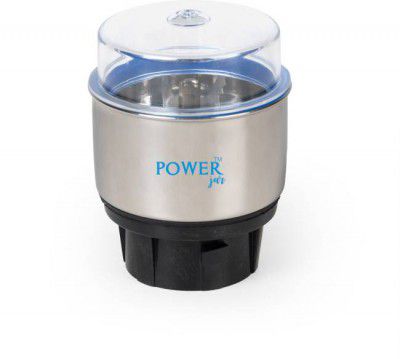 PowerJar Stainless Steel Mixer Chutney Jar (Plastic Base)--01 Mixer Juicer Jar  (400 ml)