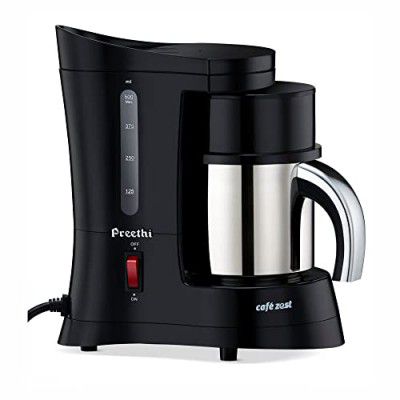 Preethi Cafe Zest CM210 Drip Coffee Maker (Black), 31 Cup