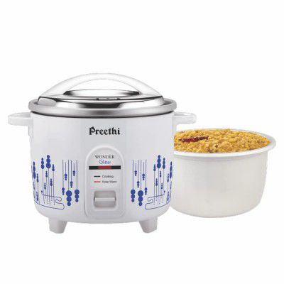 Preethi Glitter Electric Cooker 1.8 Liters with Double Pan (RC325)