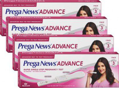 PREGANEWS Advance Pregnancy Test Kit  (4 Tests)