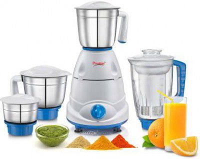 Prestige ATLAS PLUS Atlas 750 W Juicer Mixer Grinder (4 Jars, Blue, White)