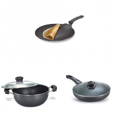 Prestige Omega Deluxe Aluminium Non-Stick Flat Dosa Tawa