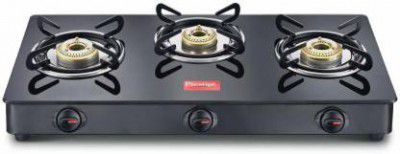 Prestige Magic GTMC03 Glass Glass Steel Manual Gas Stove 