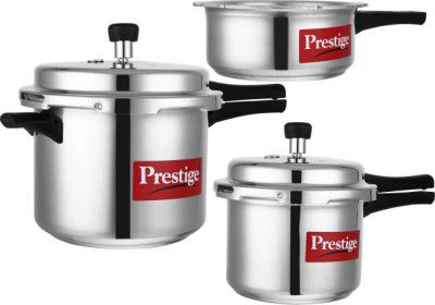 Prestige Popular 2 L, 3 L, 5 L Pressure Cooker (Aluminium)