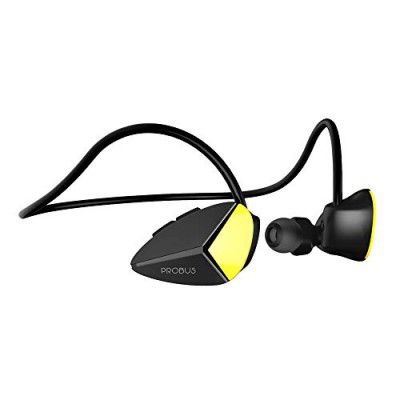 Probus PB2BL Wireless Bluetooth IPX4 Splashproof Earphone Sporty Ergonomic Design - Black