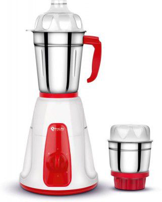 PROFILE Jazz Pro Premium 500 W Mixer Grinder (2 Jars, White & Cherry)