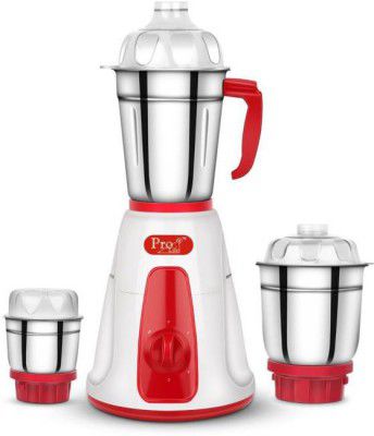 PROLIFE JazzPro JAZZ PRO 500 W Mixer Grinder (3 Jars, Cherry)