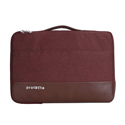 Protecta Lima 13.3 Inch 360? Protection Laptop Bag for Men & Women Ideal Hand Bag Laptop Sleeve for Office Use Compatible With Most Laptops with 13.3" Screen - (Rust Red)