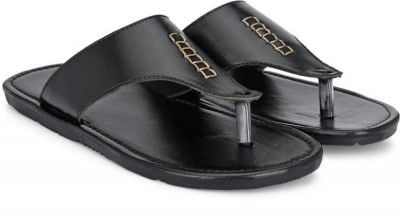 PROVOGUE  Men Black Casual Sandal